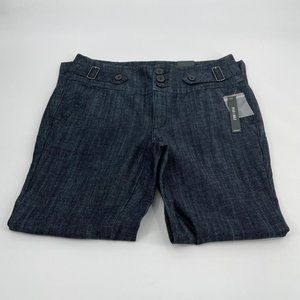 Roz & Ali Trouser Jeans 12 Womens Average Denim Blue Cotton Casual Ladies New